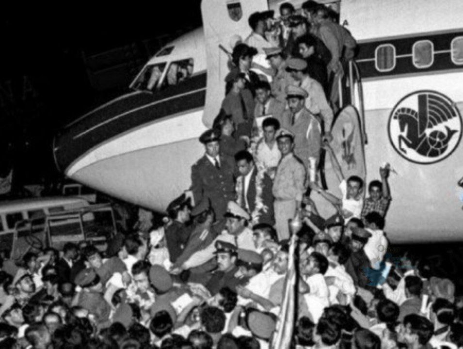 استقبال باشکوه از جهان پهلوان تختی پس از المپیک+عکس