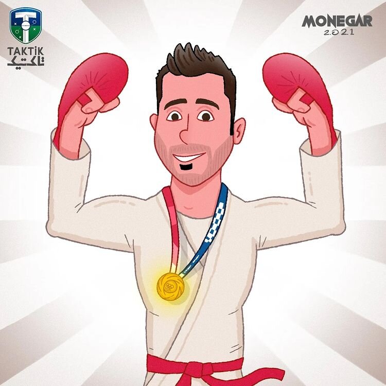 آخرین پسر طلایی ایران در کاروان المپیک+عکس