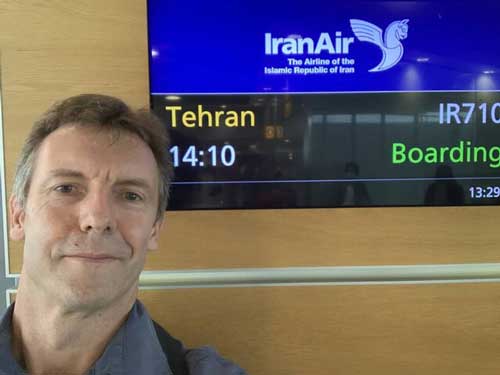 هیجان سفیر جدید انگلیس برای ورود به ایران+عکس