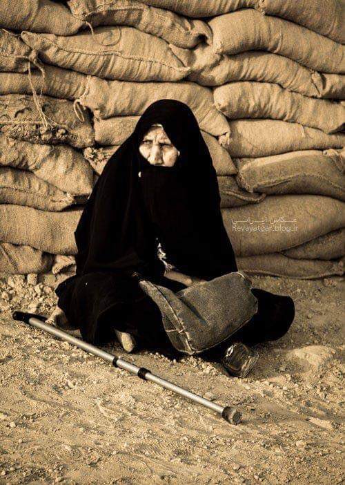 تصور تکان دهنده از مادر داغدار ایرانی+عکس