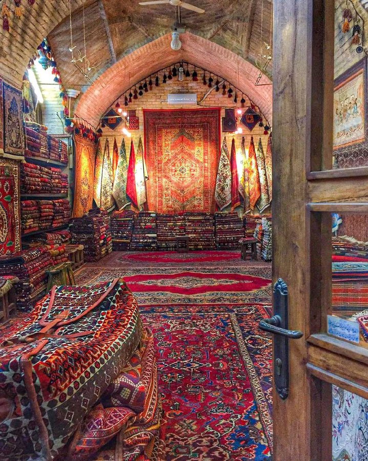 جلوه بی نظیر از فرش ایرانی+عکس