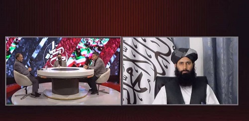 سخنان عجیب سخنگوی طالبان در ارتباط زنده با صدا و سیما+عکس