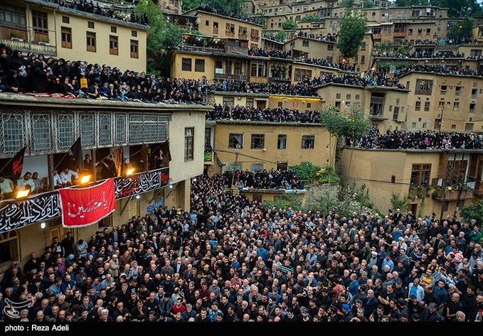 مراسم عزاداری در ماسوله با قدمت ۸۰۰ ساله+عکس