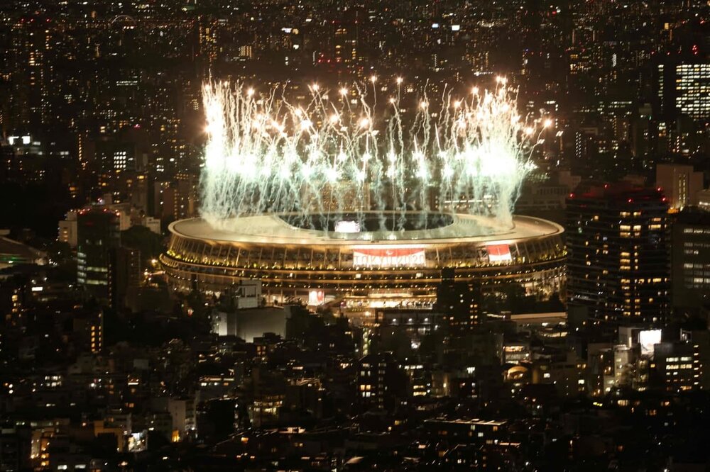 آتش بازی باشکوه در افتتاحیه بازی‌های پارالمپیک+عکس
