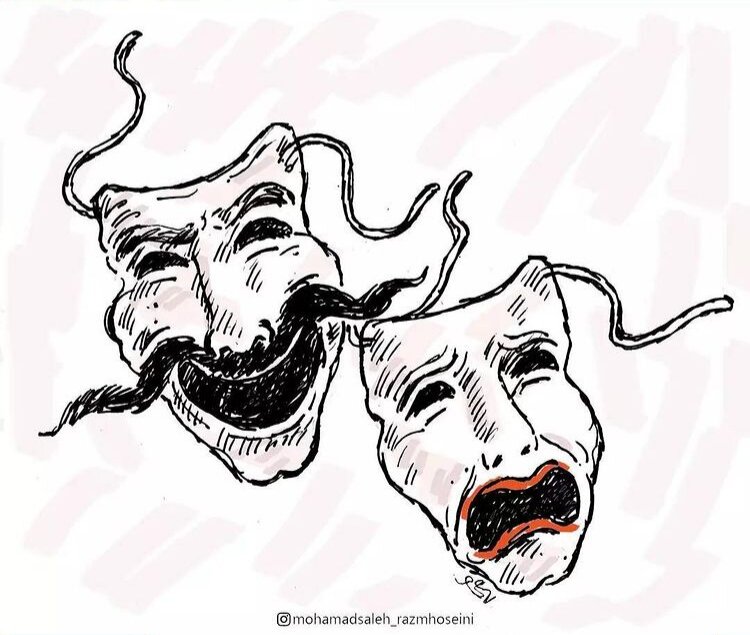 واکنش زنان پس از حذف از تئاتر+عکس