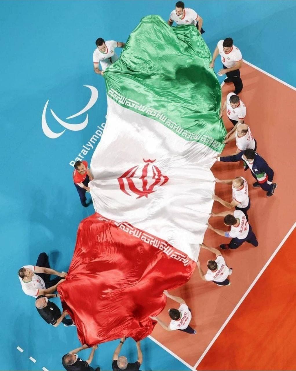 تصویر ملی پوشان والیبال نشسته ایران جهانی شد+عکس