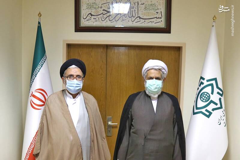 رئیس سازمان اطلاعات سپاه با وزیر اطلاعات دیدار کرد+عکس