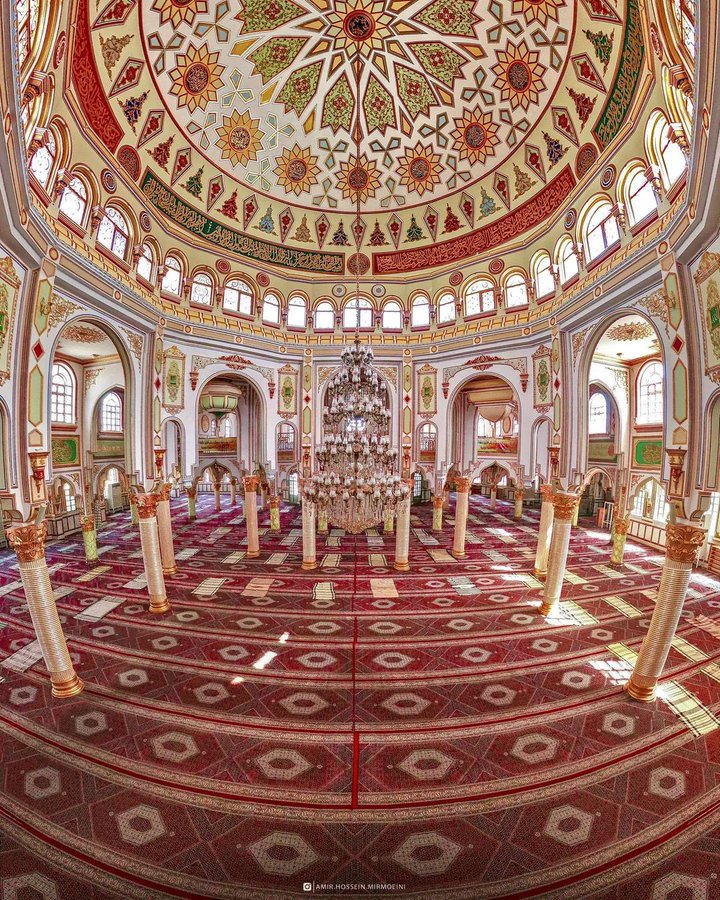 اینجا روسیه نیست، مسجد شافعی کرمانشاه است+عکس