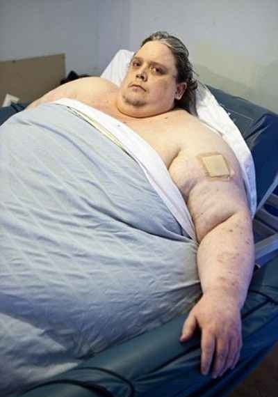 چاق ترین فرد جهان درگذشت+عکس