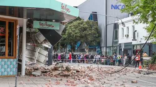 خسارت زلزله پنج ریشتری در استرالیا +عکس
