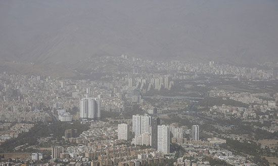 هوای تهران غبارآلود شد+عکس