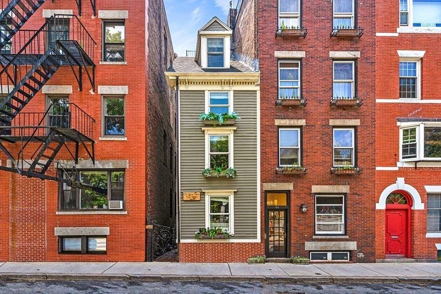 باریک ترین خانه دنیا در بوستون+عکس