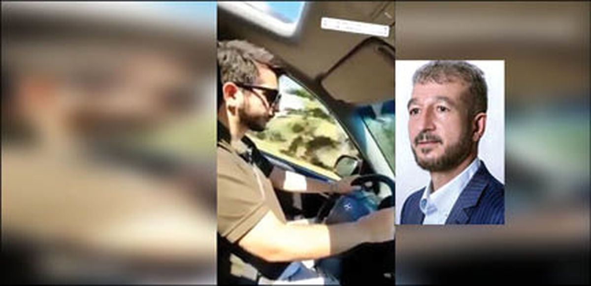 تفریح آقازاده معروف با خودروی خارجی شهرداری+عکس تفریح آقازاده معروف با خودروی خارجی شهرداری+عکس