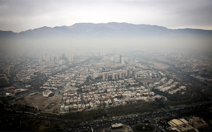 کاهش کیفیت هوای تهران 