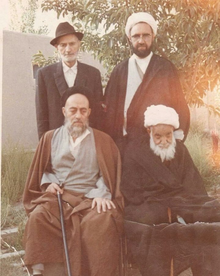 تصویر کمیاب علامه طباطبایی و شهید مطهری+عکس