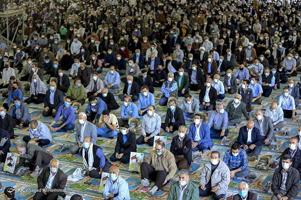 اولین نمازجمعه در تهران پس از ۲۰ ماه وقفه+عکس