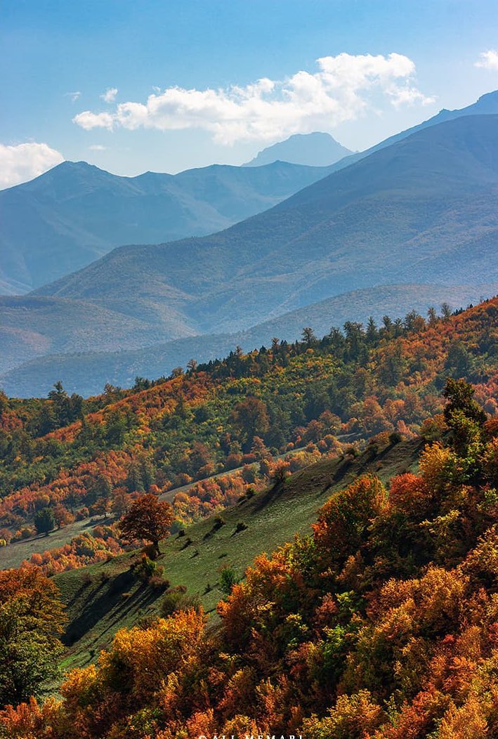 پاییز رنگارنگ در ارتفاعات مازندران+عکس