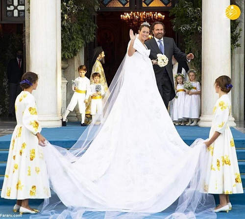 لباس عروس دختر میلیاردر سوئیس خبرساز شد+عکس