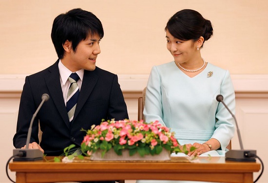 عروسی شاهزاده خانم ژاپنی همه را متعجب کرد+عکس