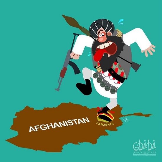 مقاومت نیروهای مردمی مقابل طالبان+عکس