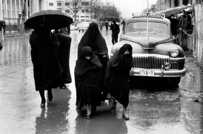 حجاب زیبای زنان در زمان پهلوی+عکس