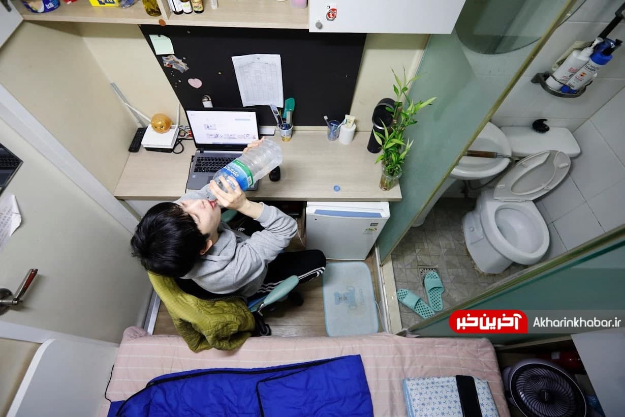 زندگی گریه دار جوانان کره ای در اتاق ۶ متری+عکس