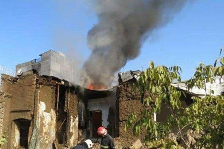 خانه آهنگساز معروف ایرانی در آتش خاکستر شد+عکس