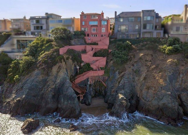 خانه ای جالب که از صخره ساخته شده+عکس