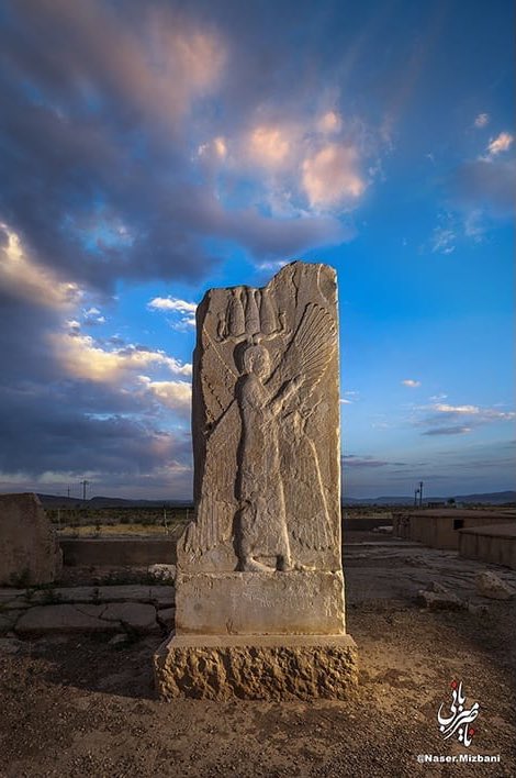 انسان بالدار در پاسارگاد دیده شد+عکس