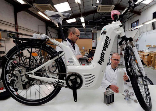 نخستین دوچرخه هیدروژنی جهان که بدون باتری کار می‌کند