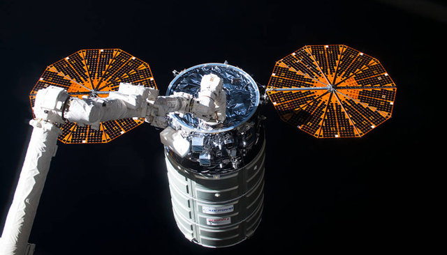  فضاپیمای باری سیگنوس ان‌جی-۱۶ (Cygnus NG-۱۶) ساعاتی پیش ایستگاه فضایی بین‌المللی را ترک کرد
