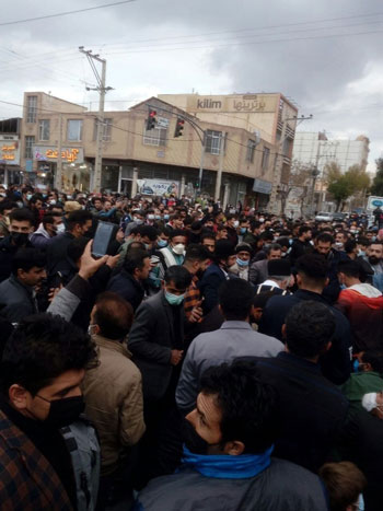 تجمع شلوغ مردم برای حق آبه این بار در شهرکرد+عکس