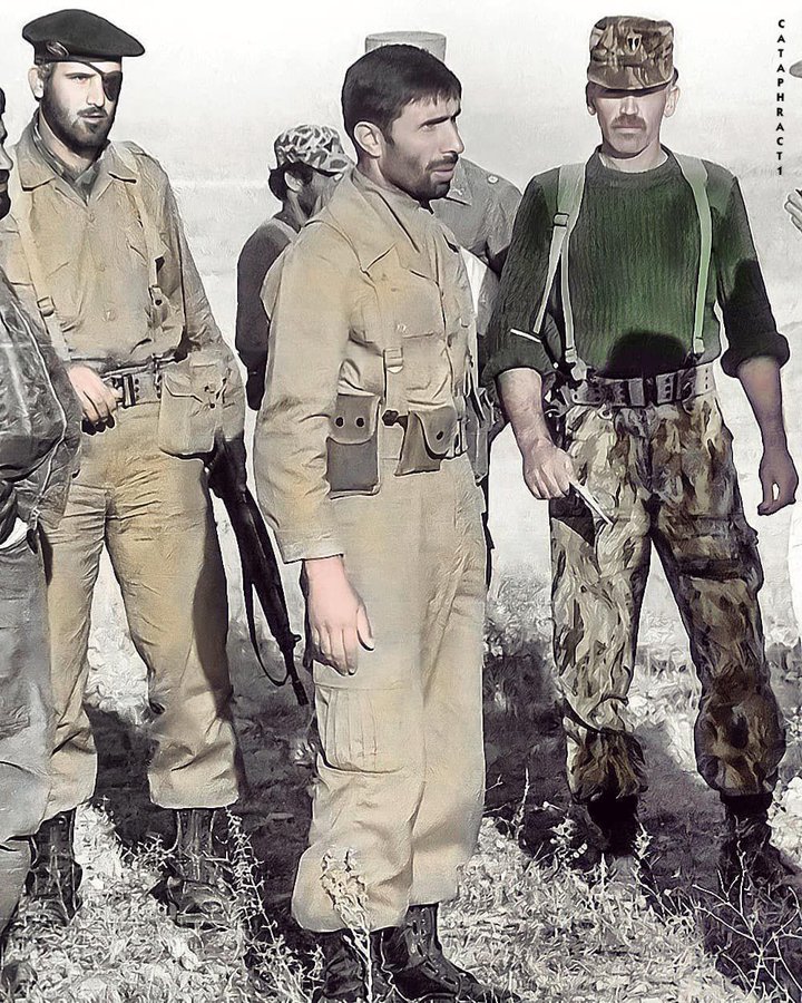 تصویری از فرماندهان ایرانی که ابهت از آن می‌بارد+عکس
