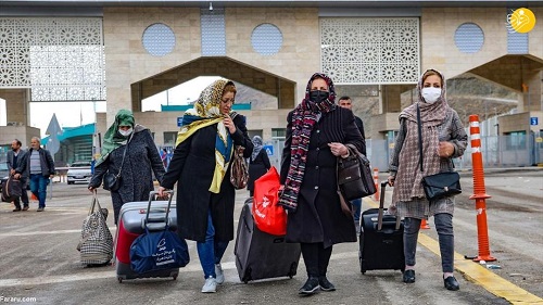 هجوم مسافران ایرانی به وان ترکیه+عکس