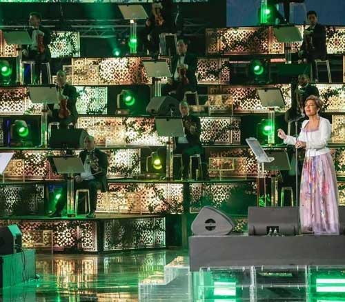 کنسرت خواننده زن سوری در عربستان جنجال به پا کرد+عکس