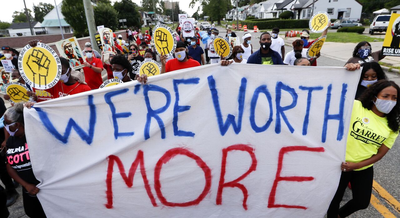 هزاران کارگر آمریکایی علیه نابرابری تظاهرات کردند