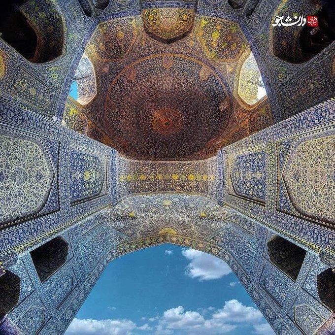 شاهکار معماری ایرانی از زاویه ای متفاوت+عکس