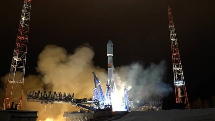 روسیه ۲ ماهواره به فضا پرتاب کرد