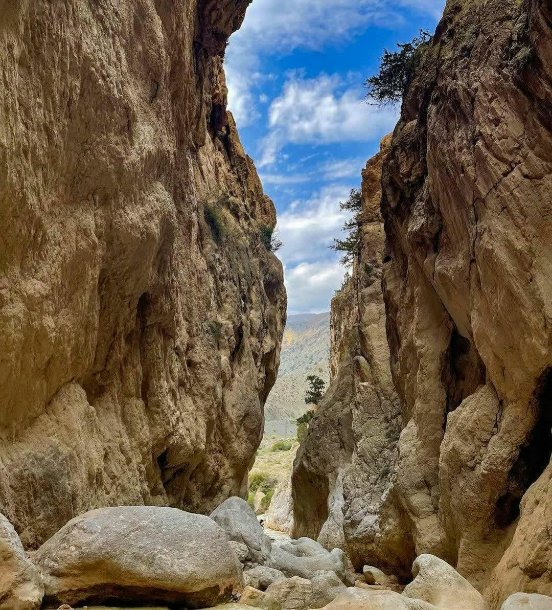 تنگه زیبای روزیه در خطیرکوه سمنان+عکس
