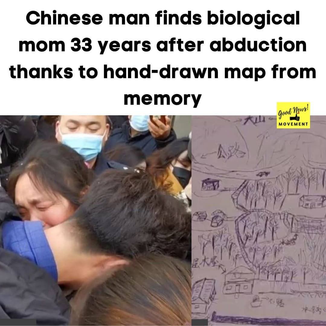 لحظه دیدار مرد چینی با مادرش پس از ۳۰ سال+عکس