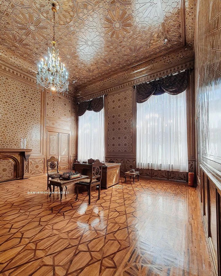 تصویر زیبا از فضای داخلی کاخ مرمر+عکس