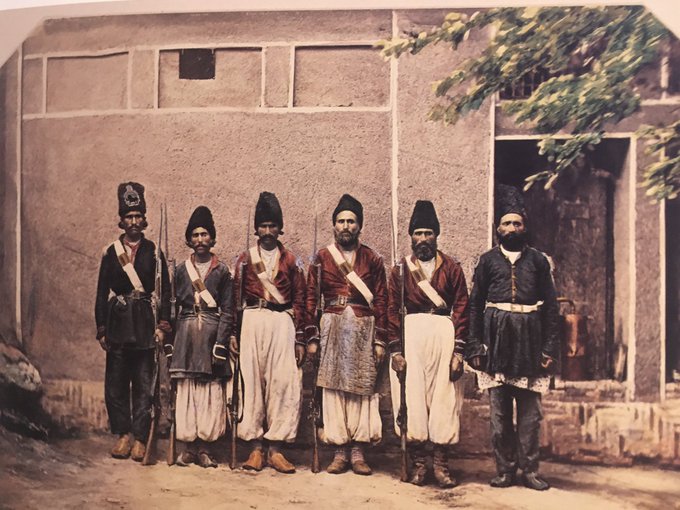تیپ دیدنی سربازان ایرانی در اوایل دوره ناصری+عکس