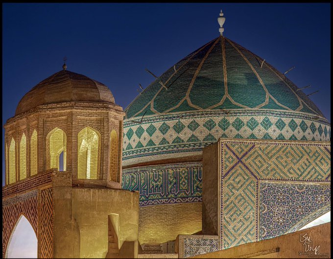 گنبد مسجد امیر چقماق ساخته شده در دوران تیموری+عکس