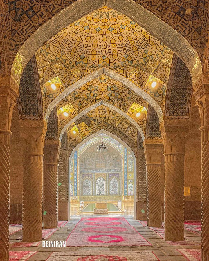 جلوه هنر ایرانی در مسجد وکیل شیراز+عکس