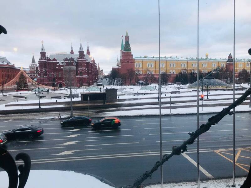سرمای بی رحمانه در مسکو+عکس