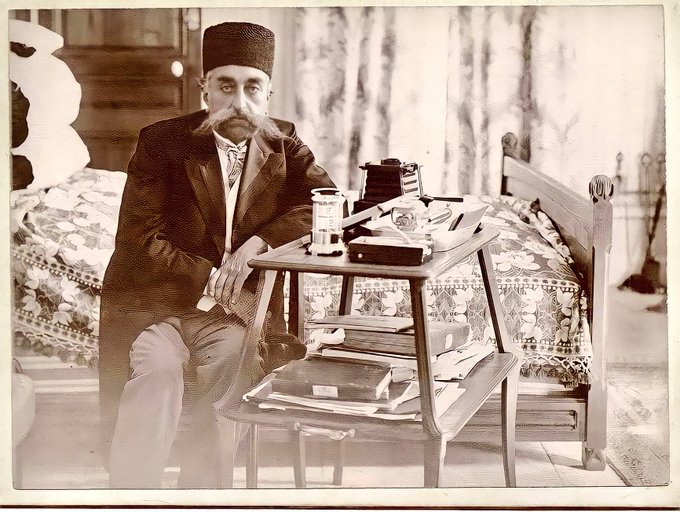 مظفرالدین شاه قاجار در سفر به اروپا+عکس
