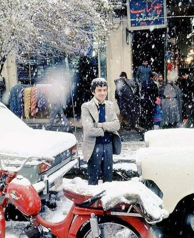 برف تهران در زمستان سال ۱۳۵۴+عکس
