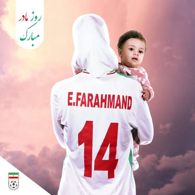 تصویر متفاوت از یک مادر ایرانی+عکس