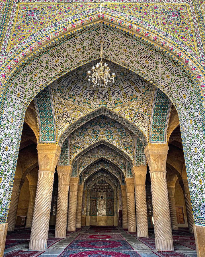 تصویر دلربا از مسجد وکیل شیراز+عکس