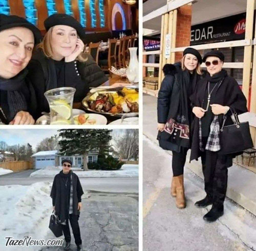 مریم امیرجلالی در خیابان‌های کانادا+عکس